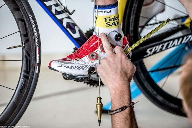 Tinkoff-Saxo gets Specialized Body Geometry Fit