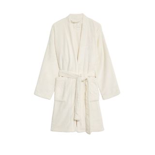 M&S Fleece Dressing Gown, one of the best self care gifts 