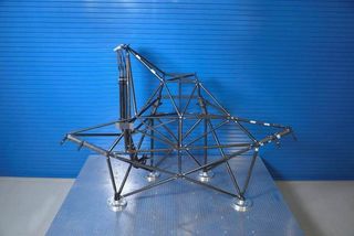 3D-printed strut tower structure.