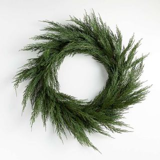 Faux Cypress Wreath 26