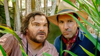 Jack Black and Paul Rudd in Anaconda (2025)