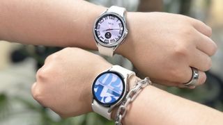 Samsung Galaxy Watch 6 and 6 Classic on a person's wrist