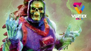 Vertex Week 2022: a painting of skeletor