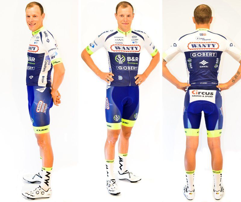 Xandro Meurisse models the new kit