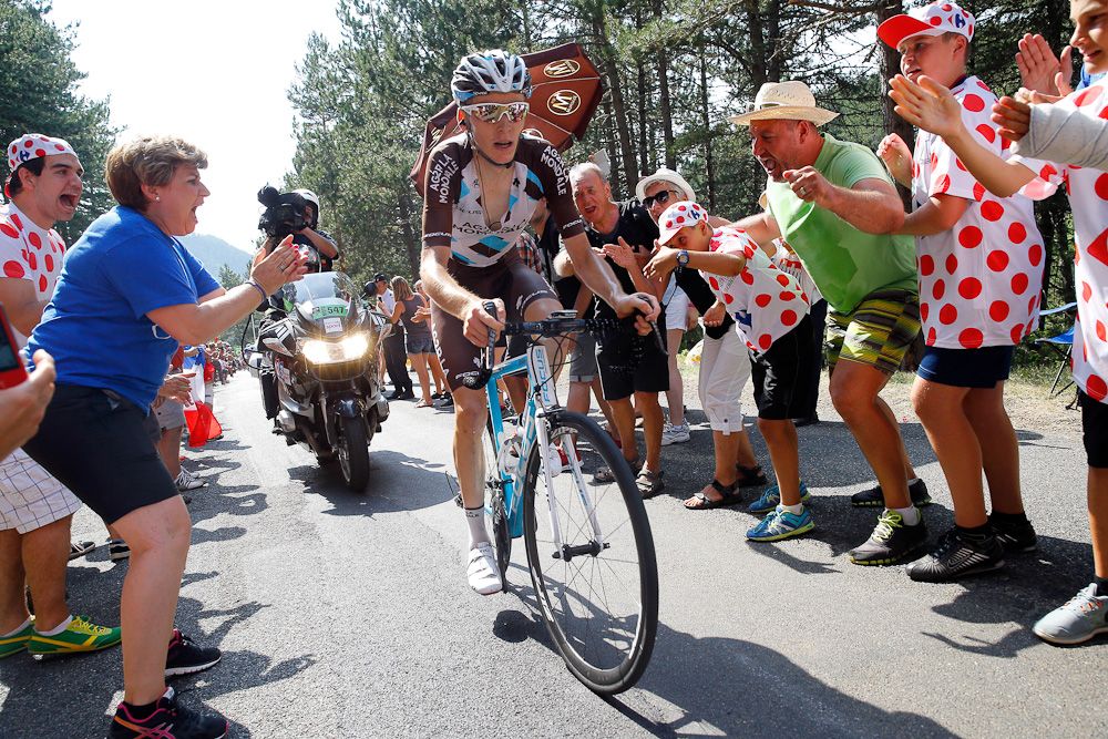 Romain Bardet (AG2R - La Mondiale) during stage 14.
