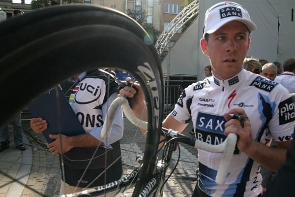 Winner Matthew Goss (Team Saxo Bank)