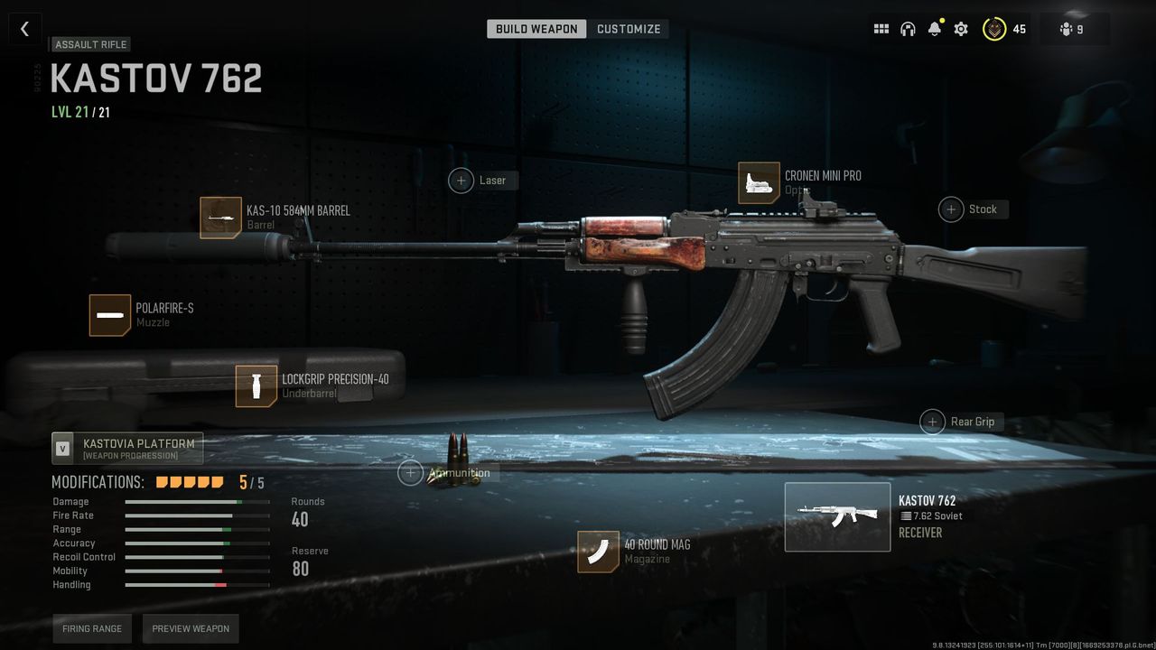 warzone 2 kastov loadout 2