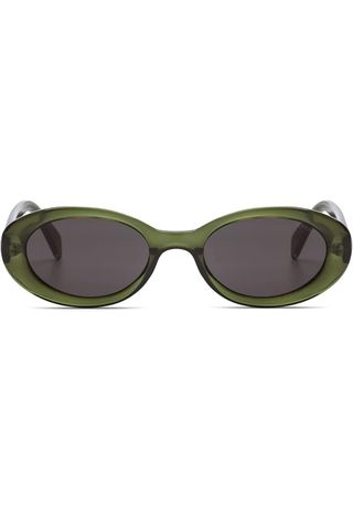 KOMONO Ana Unisex Oval Sunglasses