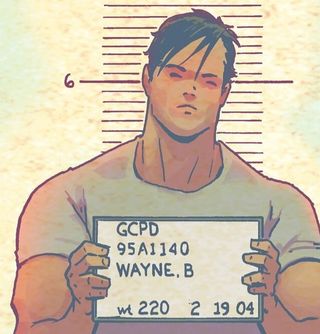 Bruce's mugshot.