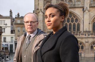Tala Gouveia as DCI McDonald and Jason Watkins as DS Dodds, who star in McDonald & Dodds season 4