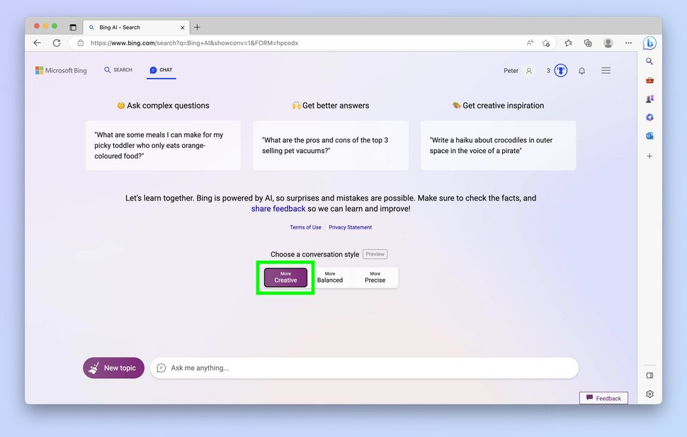 How to use Bing's new AI image generator | Tom's Guide