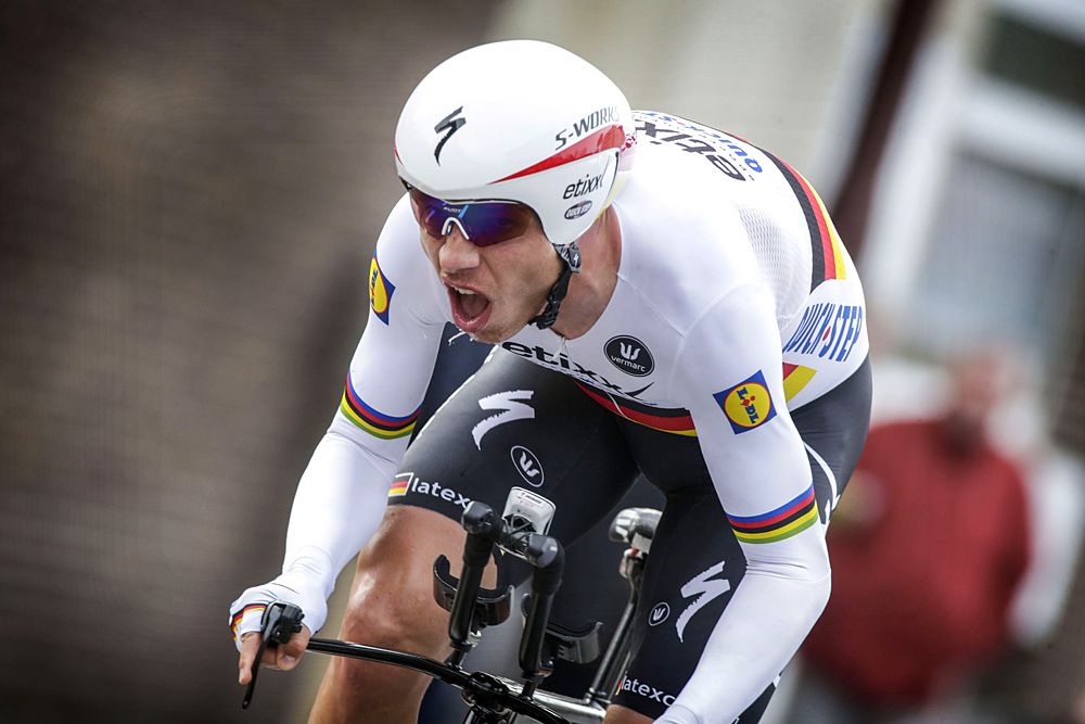 Tony Martin (Etixx-QuickStep) placed second in the time trial