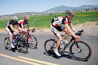 Chris Baldwin (OUCH-Maxxis) figured in to the break right from the start.