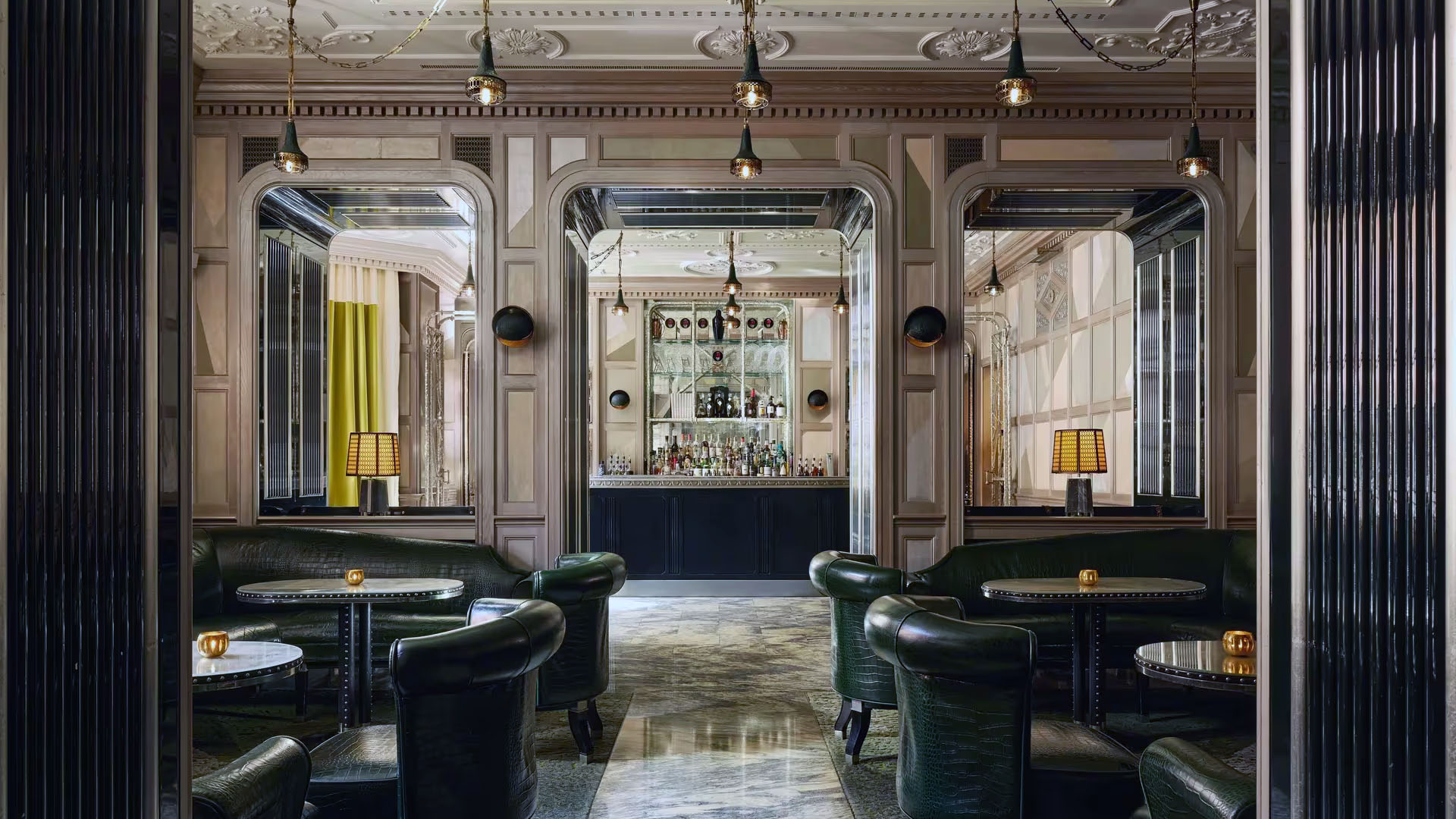 Connaught hotel bar photo.