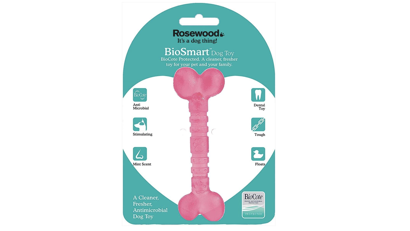 Rosewood pink puppy chew bones