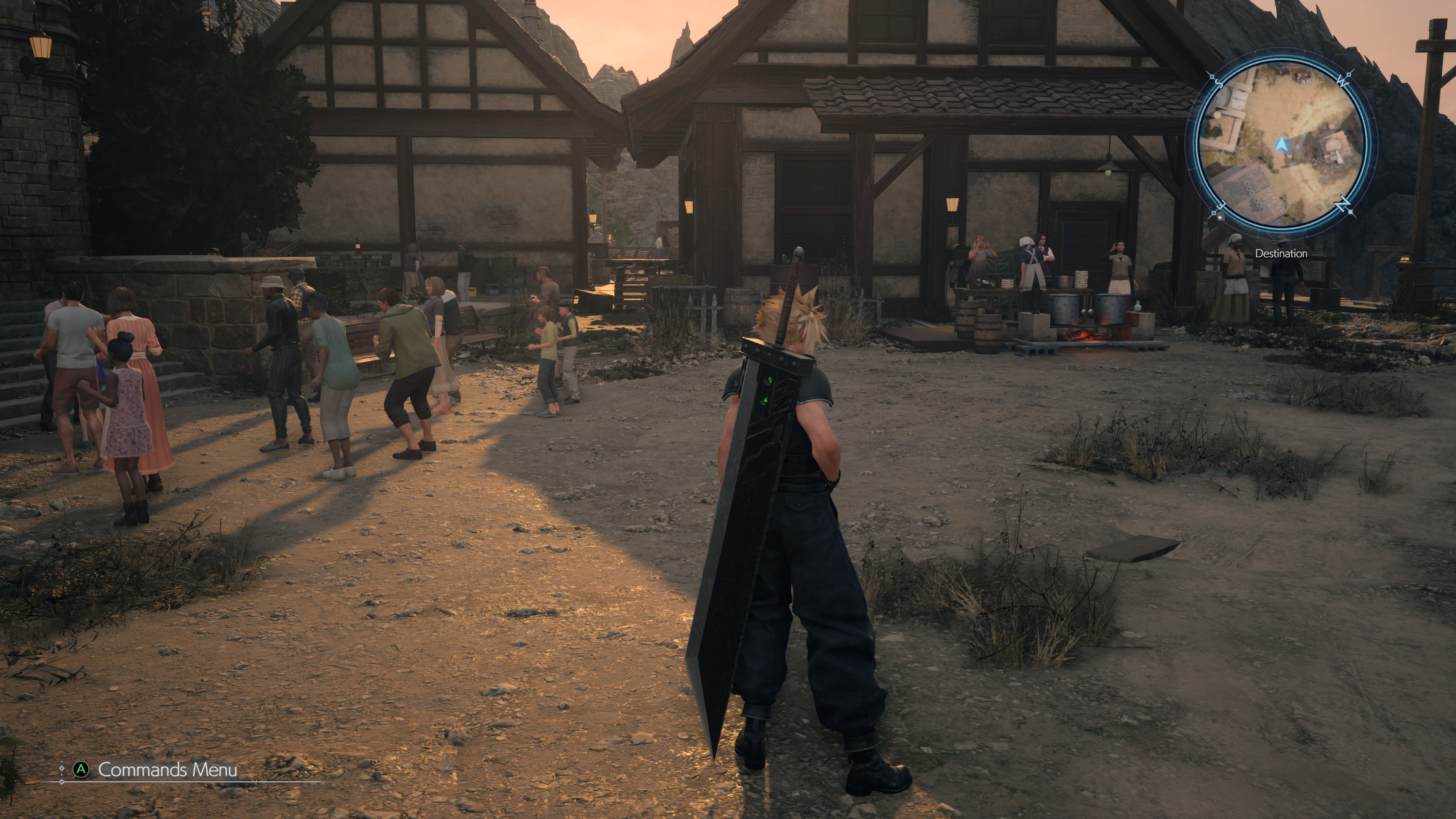 A screenshot of Final Fantasy 7 Rebirth PC version, using the game's High quality preset