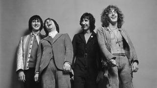 John (left) with The Who in 1969