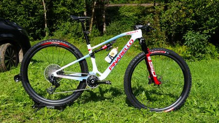 Tom Pidcock's 2026 Pinarello XC mountain bike from the Val di Sole world championships 