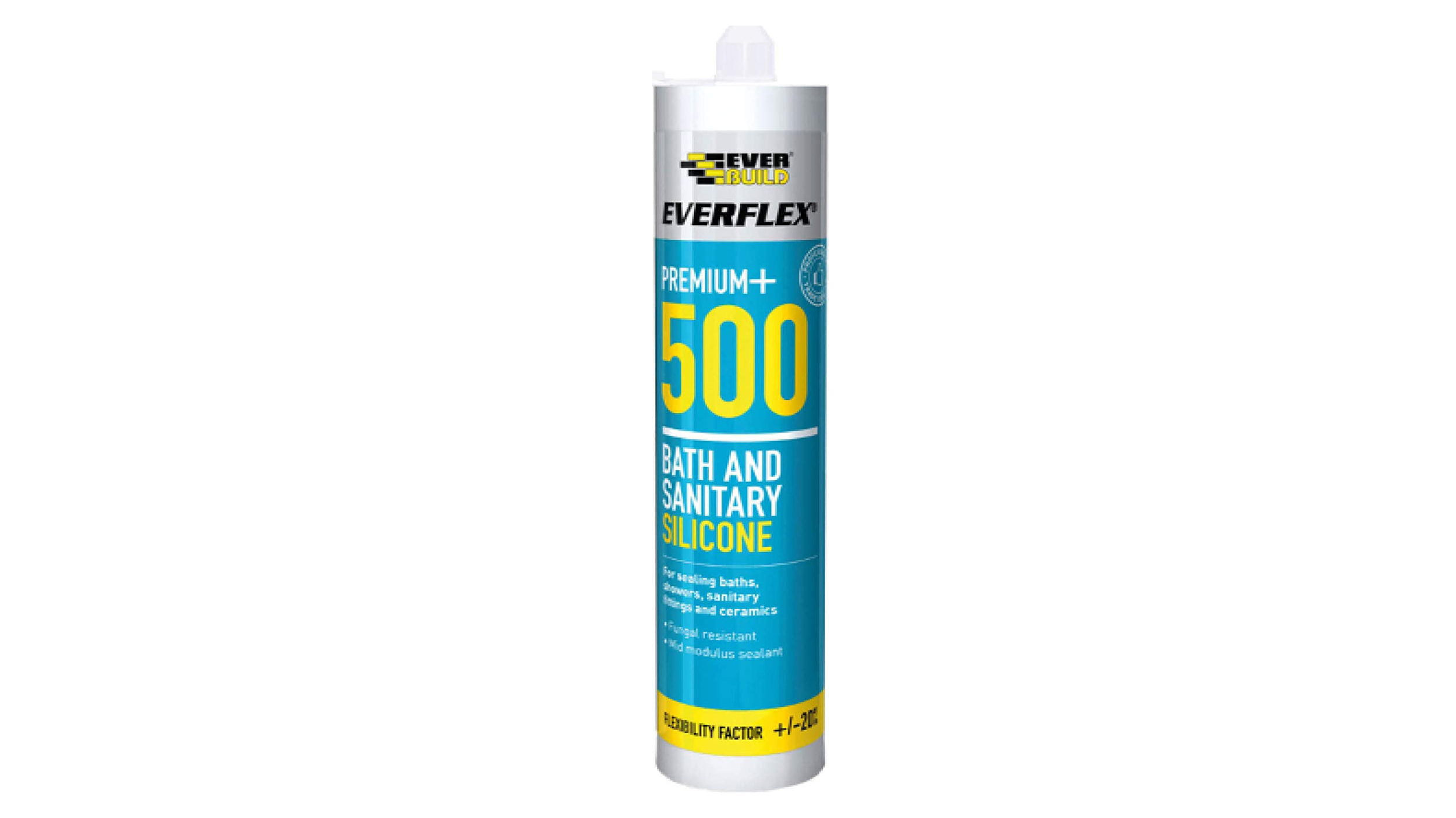 The Everflex 500 Bath & Sanitary Silicone is one of the best bathroom sealants