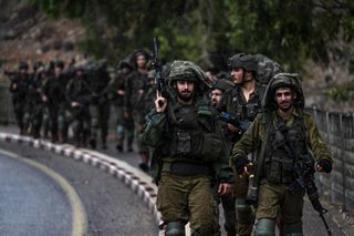 Israeli soldiers.