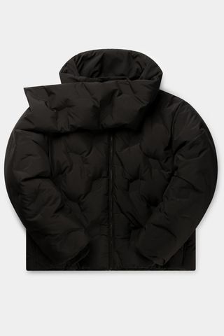 Daily Paper Jet Black Ayan Monogram Puffer Jacket