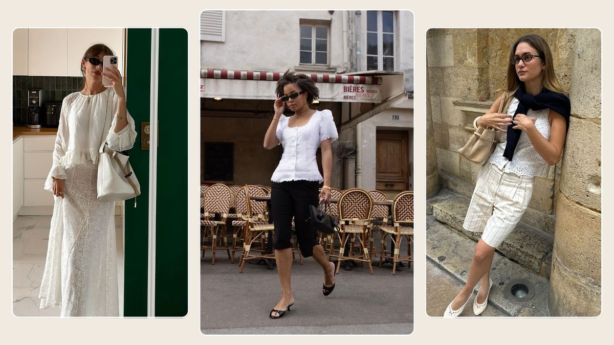 In Paris, Every French Woman’s Transitional Wardrobe Starts With a Pretty Blouse—9 Styles Worth Knowing