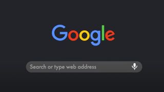 Google Chrome en modo oscuro