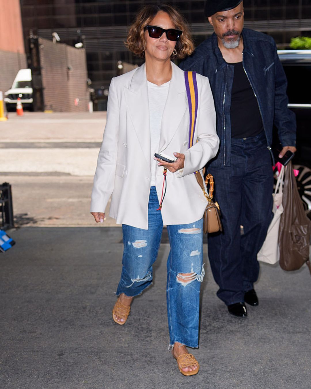 Halle Berry, 4 Haziran 2025'te New York'ta görüldü. (Fotoğraf: XNY/Star Max/GC Images)