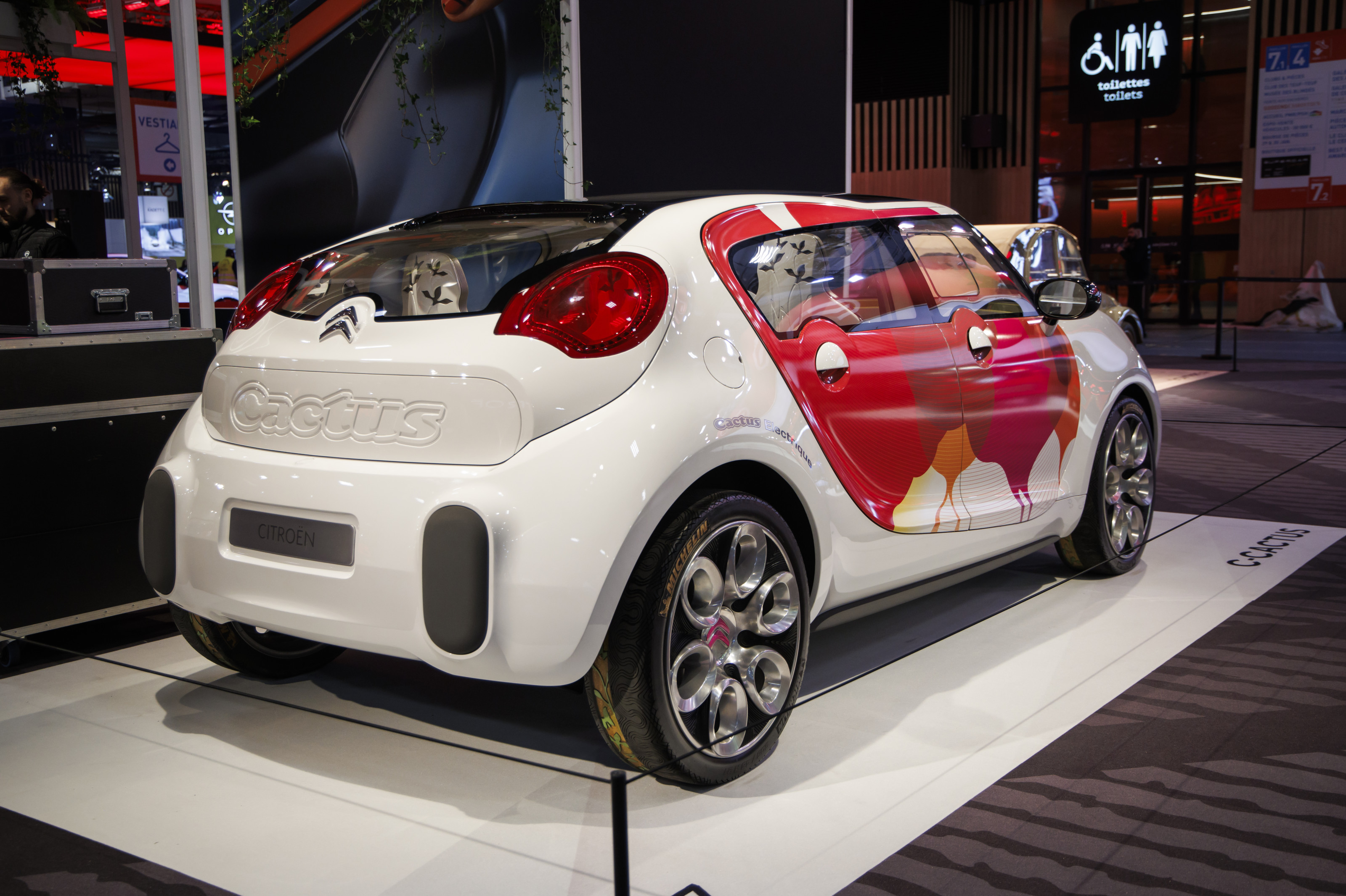 Citro&euml;n C-Cactus concept at R&eacute;tromobile 2026