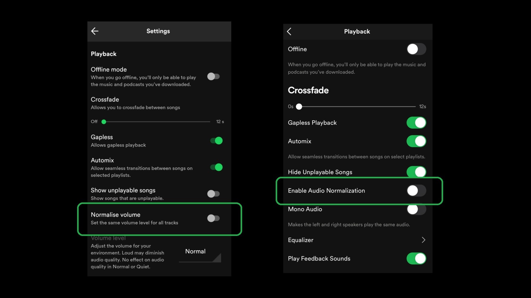 Spotify Mobile-Aufnahmen auf Android und iPhone