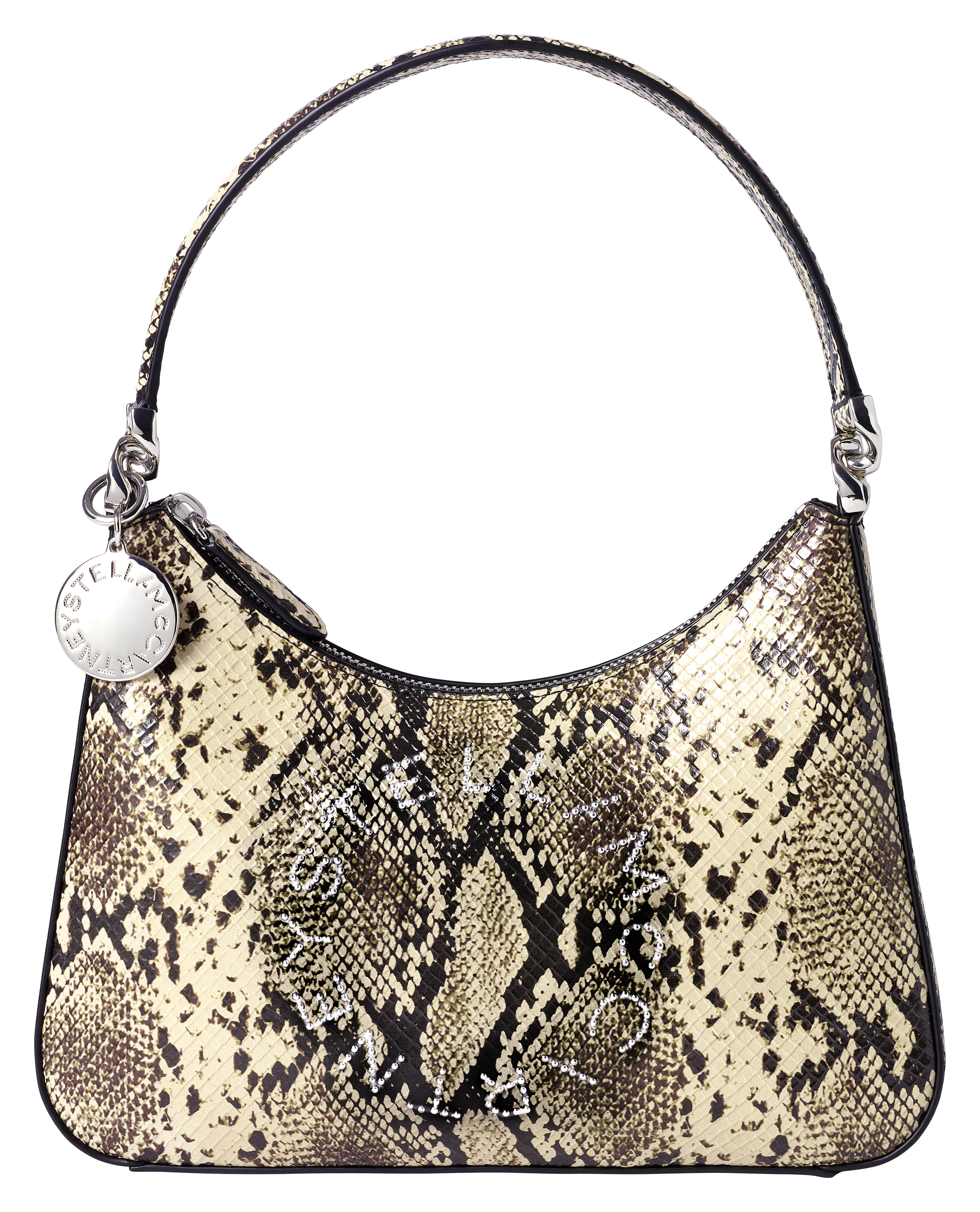 clothes from the H&M x Stella McCartney collaboration on a plain backdrop