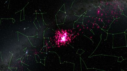 The Hyades star cluster, located in the head of Taurus, is slowly being pulled apart by an invisible monster.