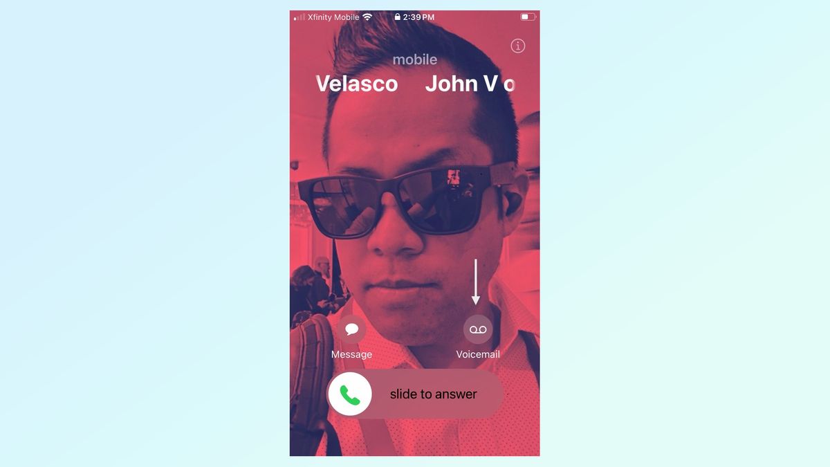 how to send someone a voicemail directly