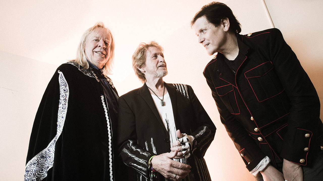 The Yes Formerly Known As ARW, L-R: Rick Wakeman, Jon Anderson, Trevor Rabin