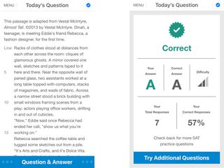 Daily Practice for the New SAT (Android, iOS)