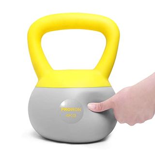 Proiron Soft Kettlebell 2kg, 4kg, 6kg, 8kg, 10kg, Kettle Bells With Iron Sand, Non-Slip Handle, Kettle Weights for Fitness, Exercise, Workout, Home Gym, Strength Training, Bodybuilding Weight Lifting