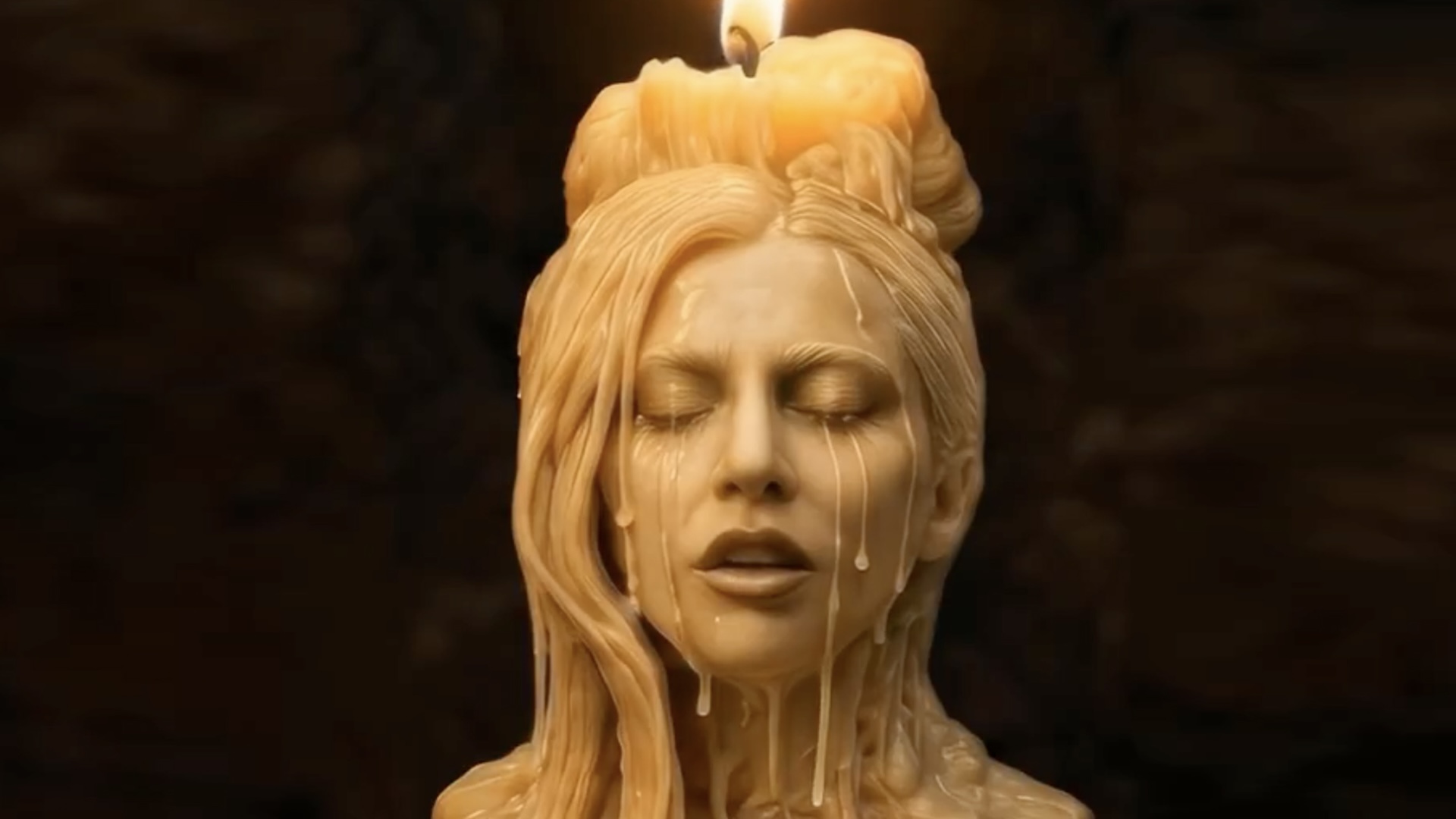 Lady Gaga candle