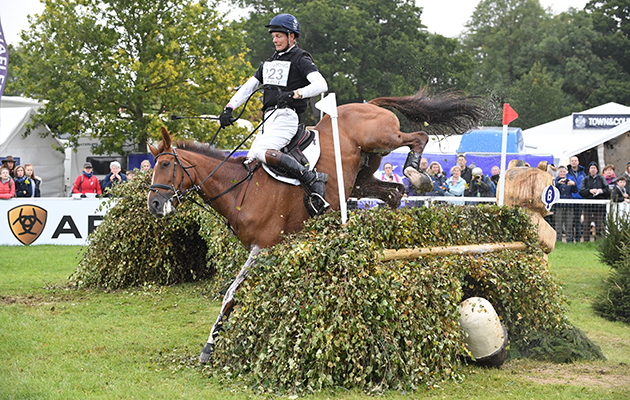 Yikes! William Fox-Pitt and Barrichello survive a hairy moment in the CIC3*