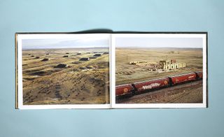 Left: Grazing by Igloos, Fall River County, South Dakota, 2013; right: Potash Plant Remnants, Sheridan County, Nebraska, 2013