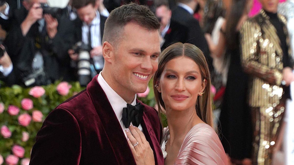 Tom Brady and Gisele Bündchen at 2019 Costume gala. 