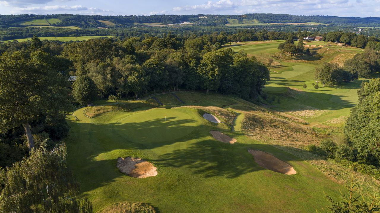 Tandridge Golf Club 13th hole