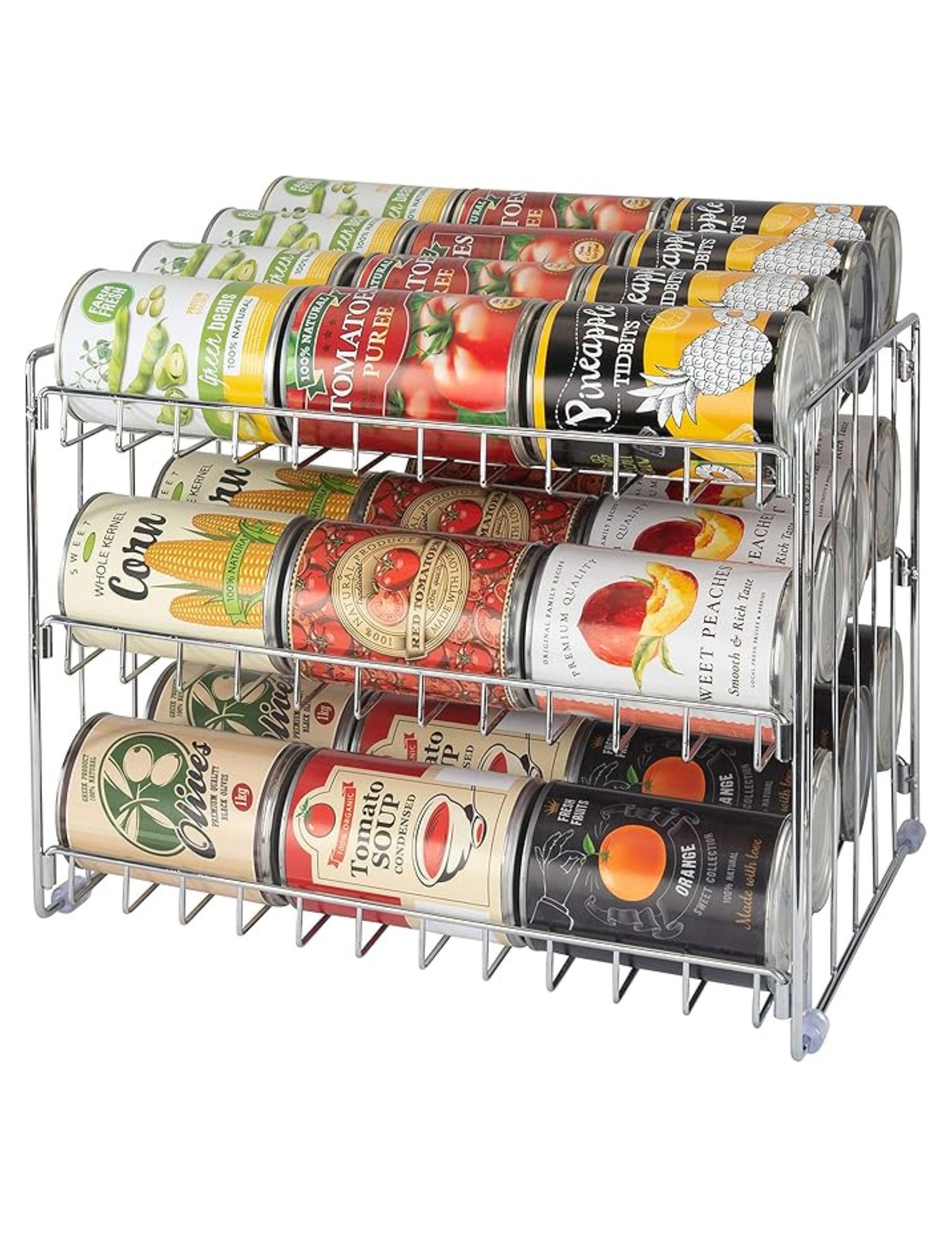 Amazon, Kitchen Details 3 Tier Can Organizer