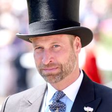 Prince William wears a top hat at Royal Ascot 2025 and Kate Middleton looks sad wearing black