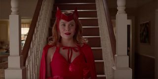 Wandavision Scarlet Witch in costume