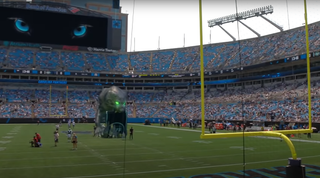 Carolina Panthers Debut Mixed Reality Panther During Live NFL Game 