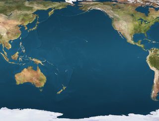 The Ontong Java Plateau, which lies in the Pacific Ocean, north of the Solomon Islands, formed from one of the largest volcanic events on Earth in the last 300 million years. 