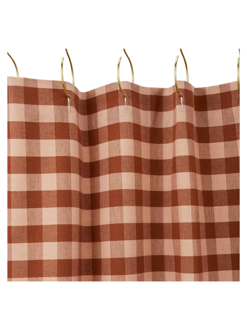 Essential Gingham Shower Curtain