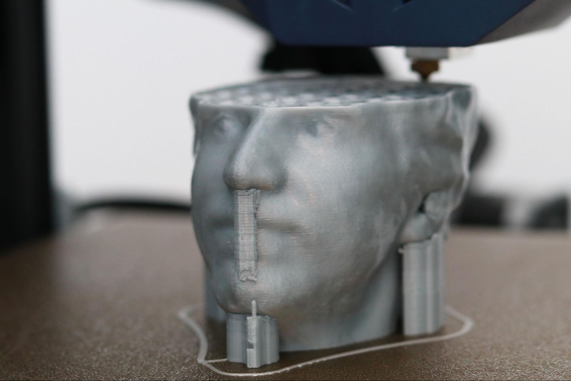 Selfie imprimé en 3D avec votre téléphone