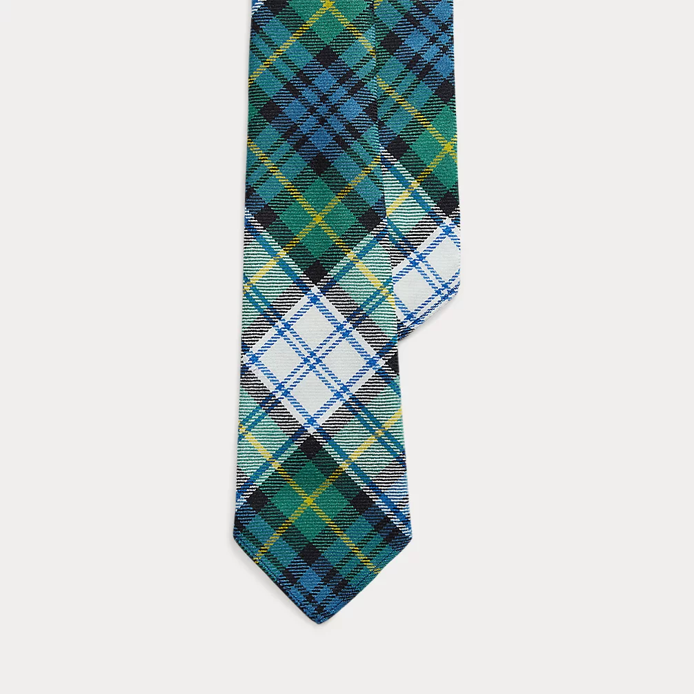 Vintage Inspired Tartan Wool Tie