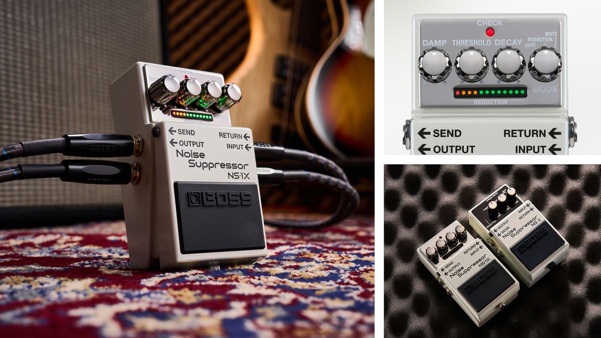 Tame your gain with the NS-1X: the first new Boss Noise Suppressor